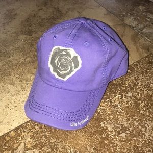 Life is good rose hat